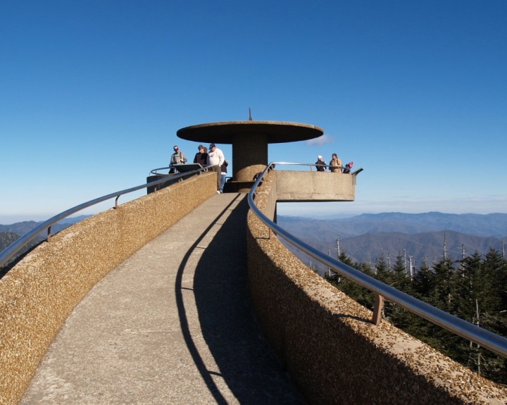 Who is Clingman and why does he have a dome in the middle of the Great Smokies?