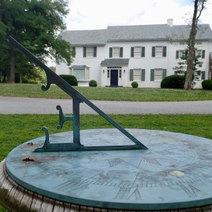 Presidential Sundial - Eisenhower Home @ Gettsyburg